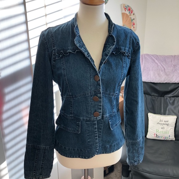 feminine denim jacket